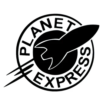 Planet Express Meniniu Žodžiai, Atspindintys Automobilių Lipdukas Mados Auto Asmeninį Dekoratyviniai Lipdukai Nuimamas Automobilių Reikmenys
